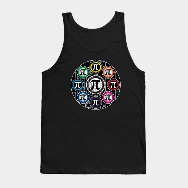 Ultimate Pi Symbol Pi Day Tank Top by Mudge